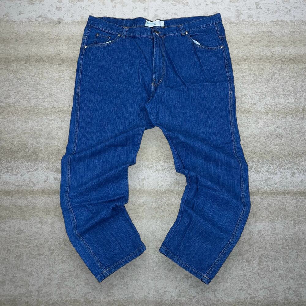 Vintage Y2K American Legend Jeans 40x29 Relaxed Fit Medium Wash Denim - Picture 2 of 4